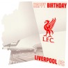 Liverpool FC Crest Birthday Card