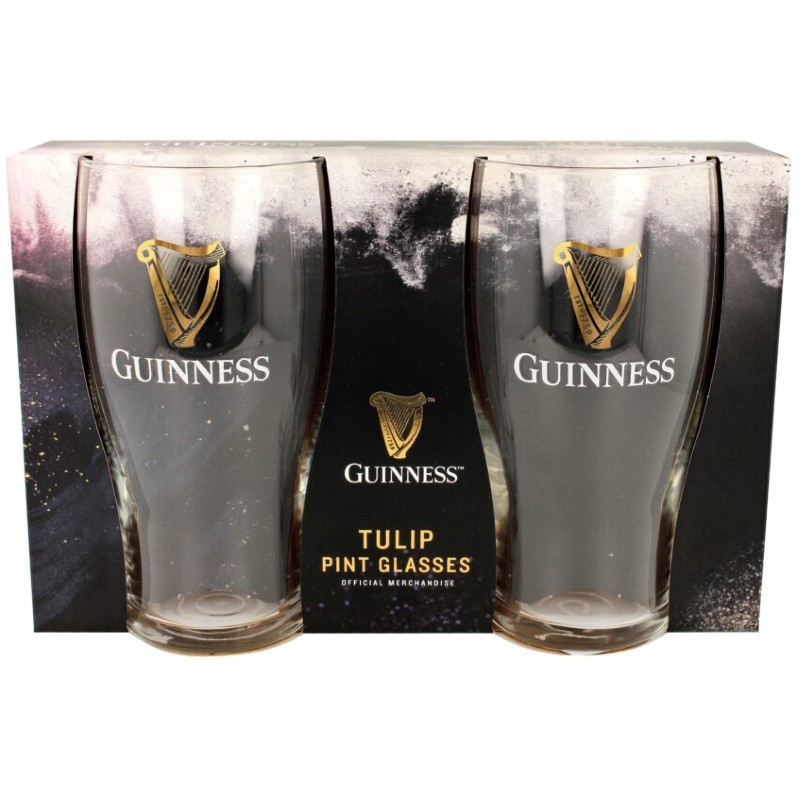 GUINNESS Classic Tulip Pint Glasses