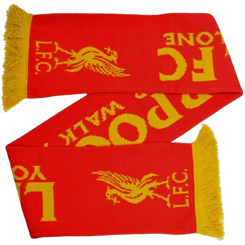 Liverpool FC Scarf - Gold YNWA