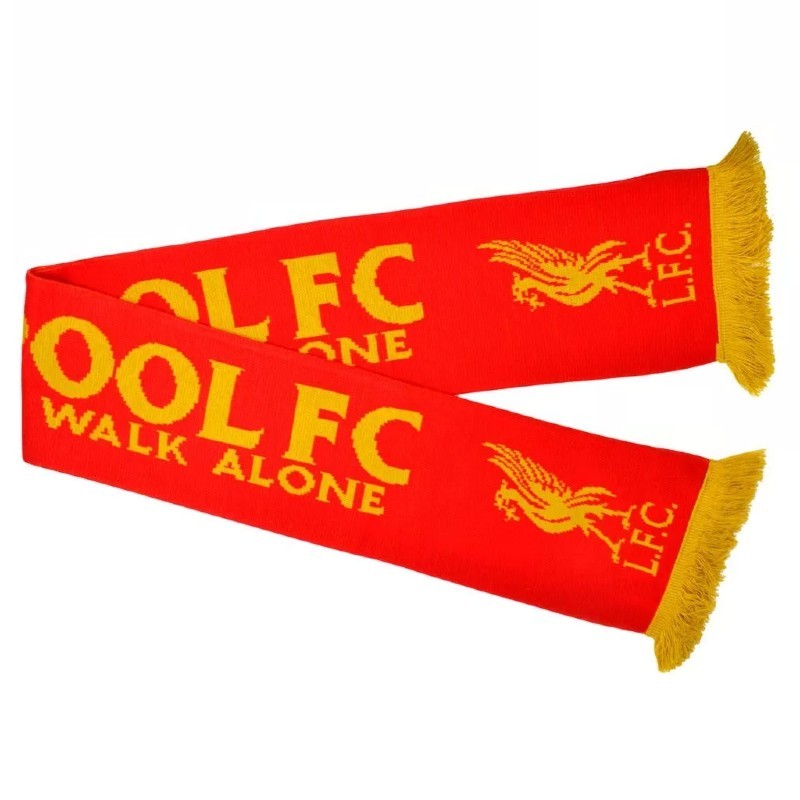 Liverpool FC Scarf - Gold YNWA