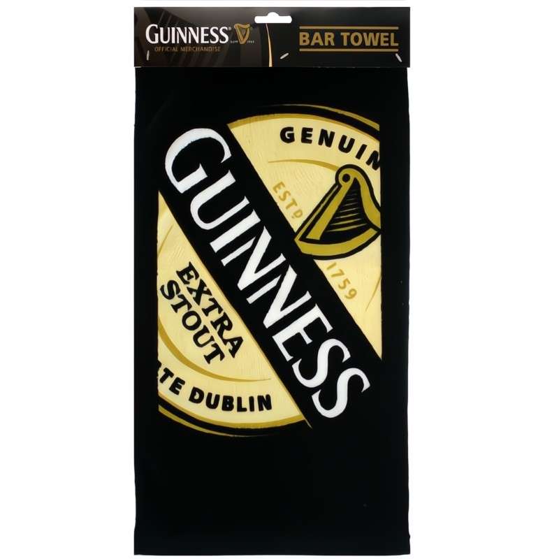 GUINNESS Stout Label Bar Towel