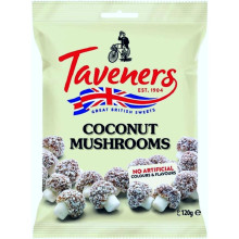 Taveners Coconut Mushrooms 120g