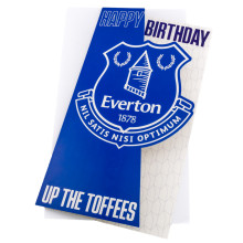 Everton FC Birthday Card