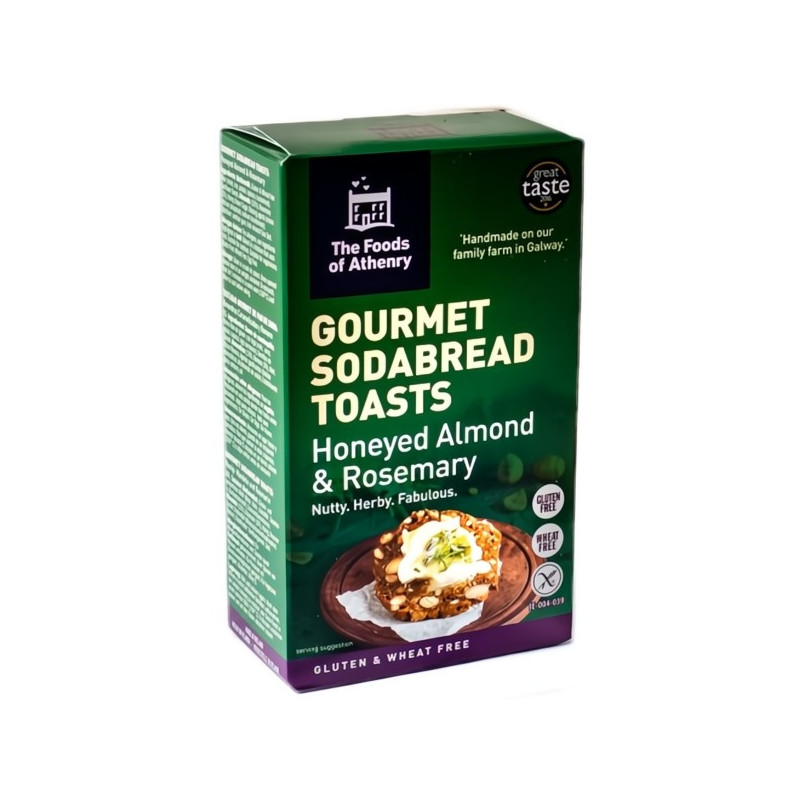 Foods of Athenry GF Toasts - Almond & Rosemary 100g