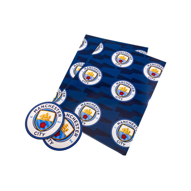 Manchester City FC Gift Wrap