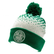 Glasgow Celtic FC Fade Pom Beanie