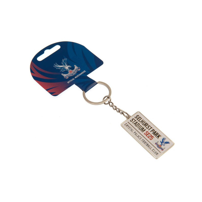 Crystal Palace FC Street Sign Keyring