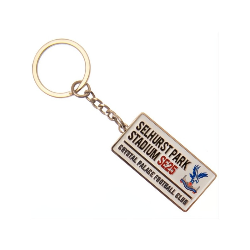 Crystal Palace FC Street Sign Keyring