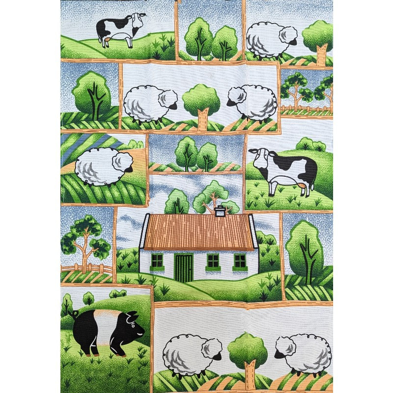 Connemara Irish Countryside Tea Towel
