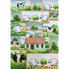 Connemara Irish Countryside Tea Towel