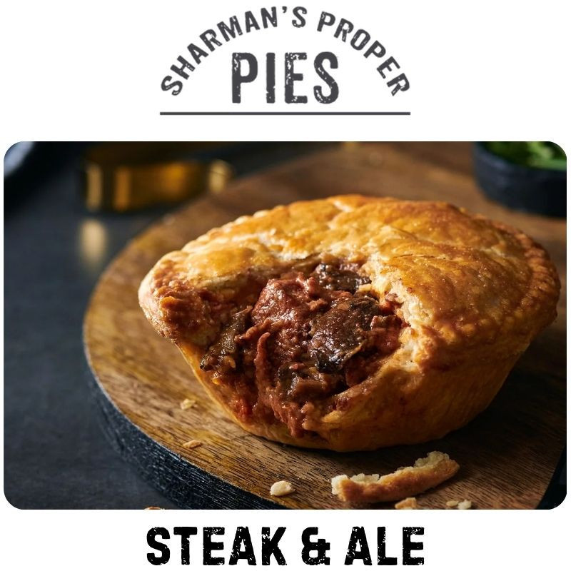 Sharman's Steak & Ale Pie (Pickup Only)
