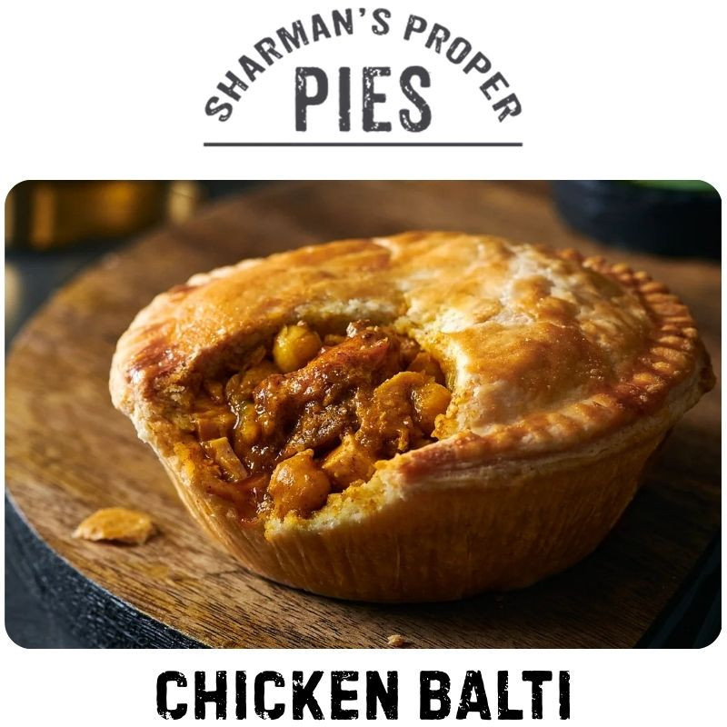 Sharman's Chicken Balti Pie (Pickup Only)