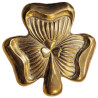 Brass Shamrock Door Knocker