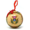 Scottish Thistle Christmas Bauble