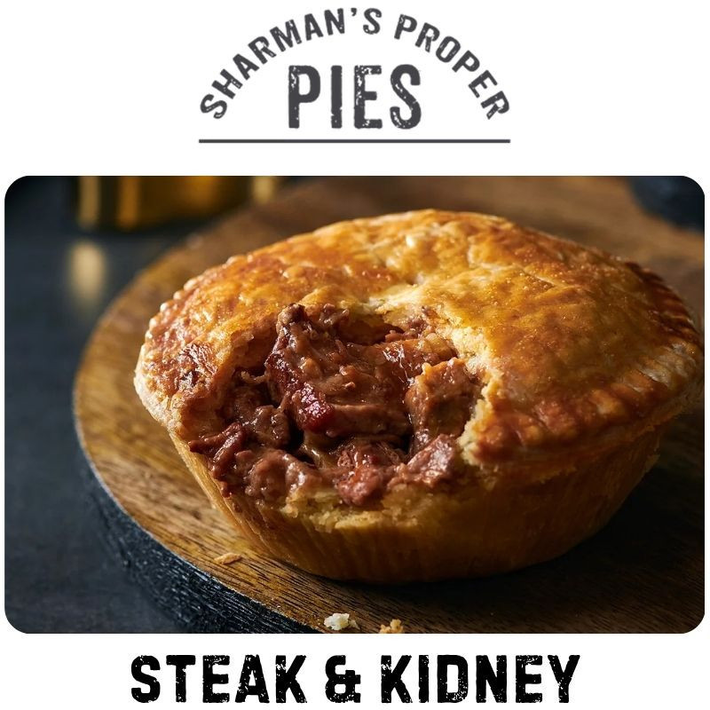 Sharman's Steak & Kidney Pie (Pickup Only)