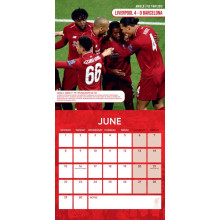 Liverpool FC Legends Square Calendar