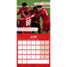 Liverpool FC Legends Square Calendar