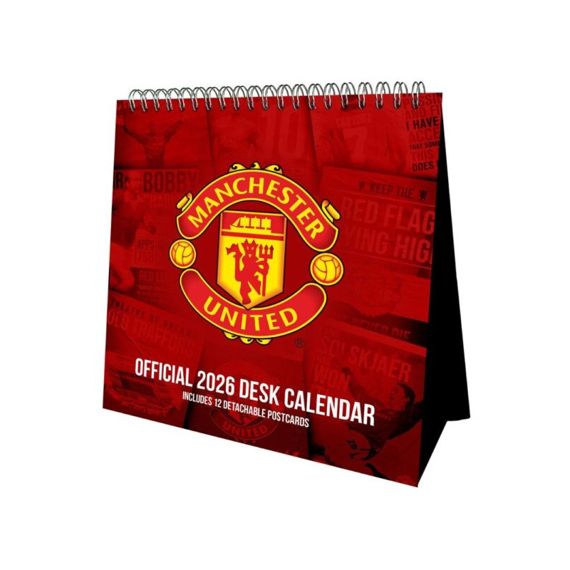 Manchester United FC Desktop Calendar