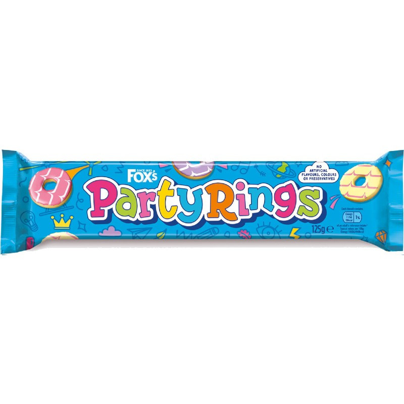 Fox's Party Rings 125g