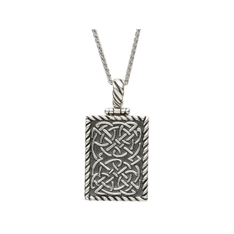 ShanOre Celtic Knot Dog Tag Pendant