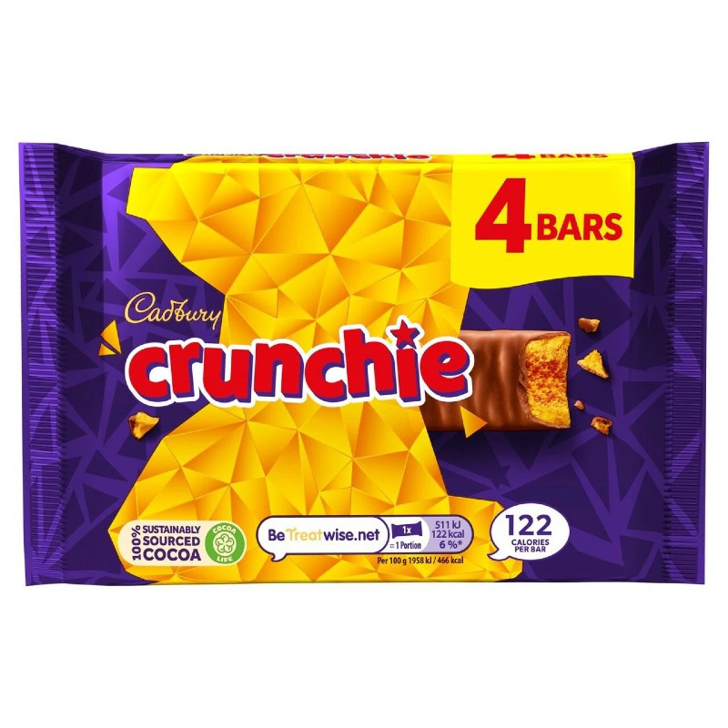 Cadbury Crunchie 4 Pack
