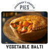 Sharman's Vegetable Balti Pie (Pickup Only)