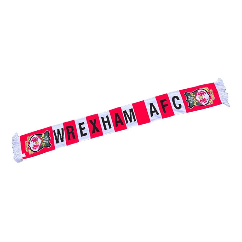 Wrexham AFC Striped Scarf