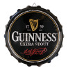 Guinness Contemporary Bottle Cap Metal Sign