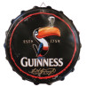 Guinness Toucan Bottle Cap Metal Sign