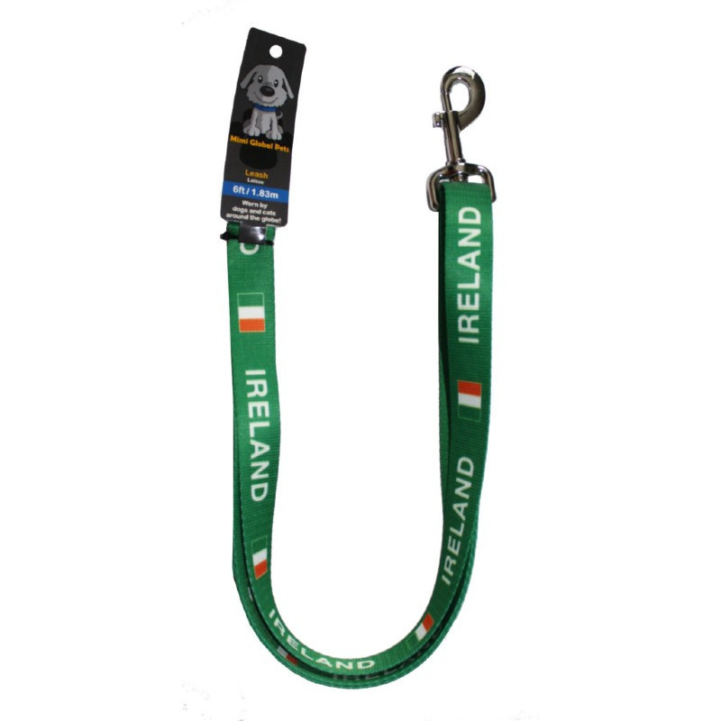 Ireland Flag Dog Leash – 6ft Heavy Duty Pet Leash