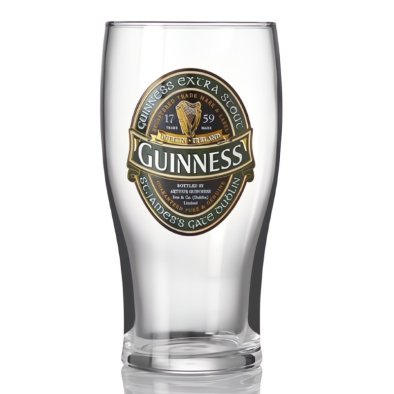 Guinness Green Ireland Collection Pint Glass