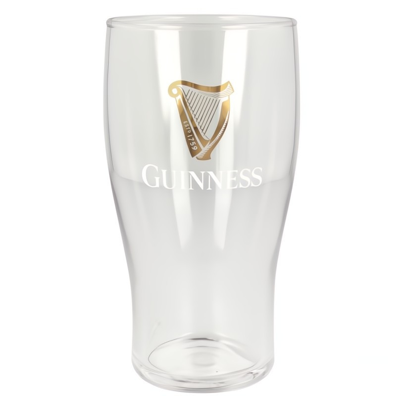 Guinness Harp Logo Tulip Pint Glass