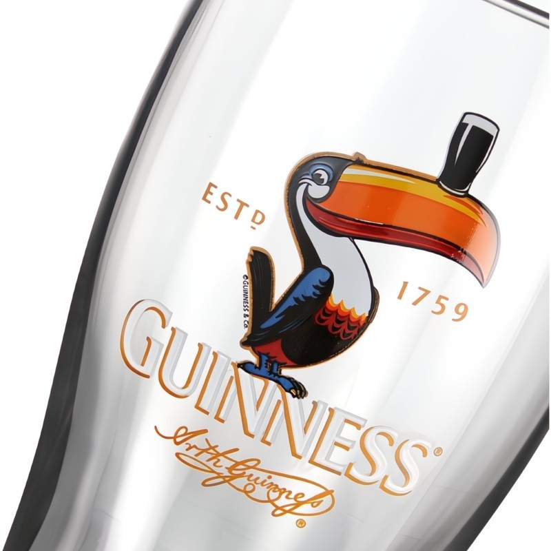 Guinness Toucan Pint Glass