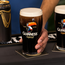 Guinness Toucan Pint Glass