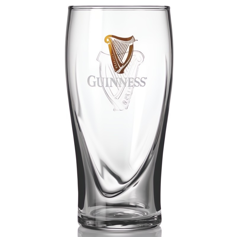 Guinness Gravity Embossed Pint Glass