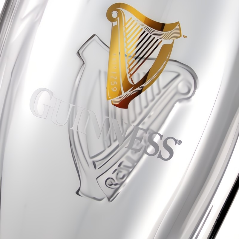 Guinness Gravity Embossed Pint Glass