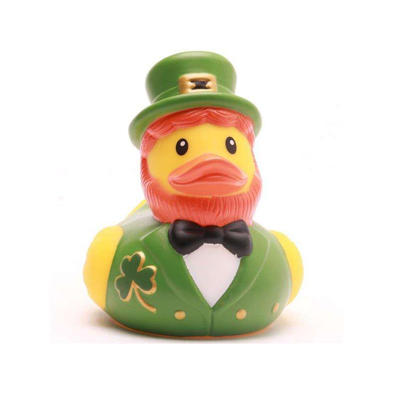 Irish Leprechaun Rubber Duck Bath Toy