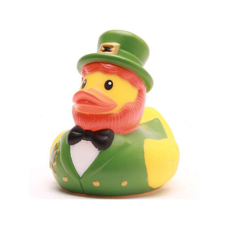 Irish Leprechaun Rubber Duck Bath Toy
