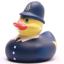 British Bobby Police Rubber Duck Bath Toy