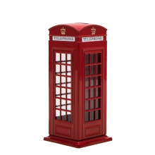 Red Telephone Box Die Cast Money Bank