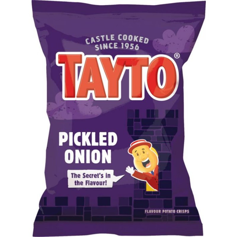 Tayto NI Pickled Onion Crisps - 32.5g