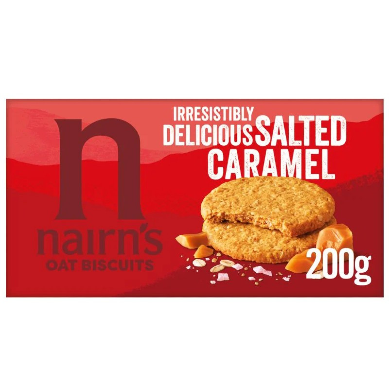 Nairn’s Salted Caramel Oat Biscuits 200g