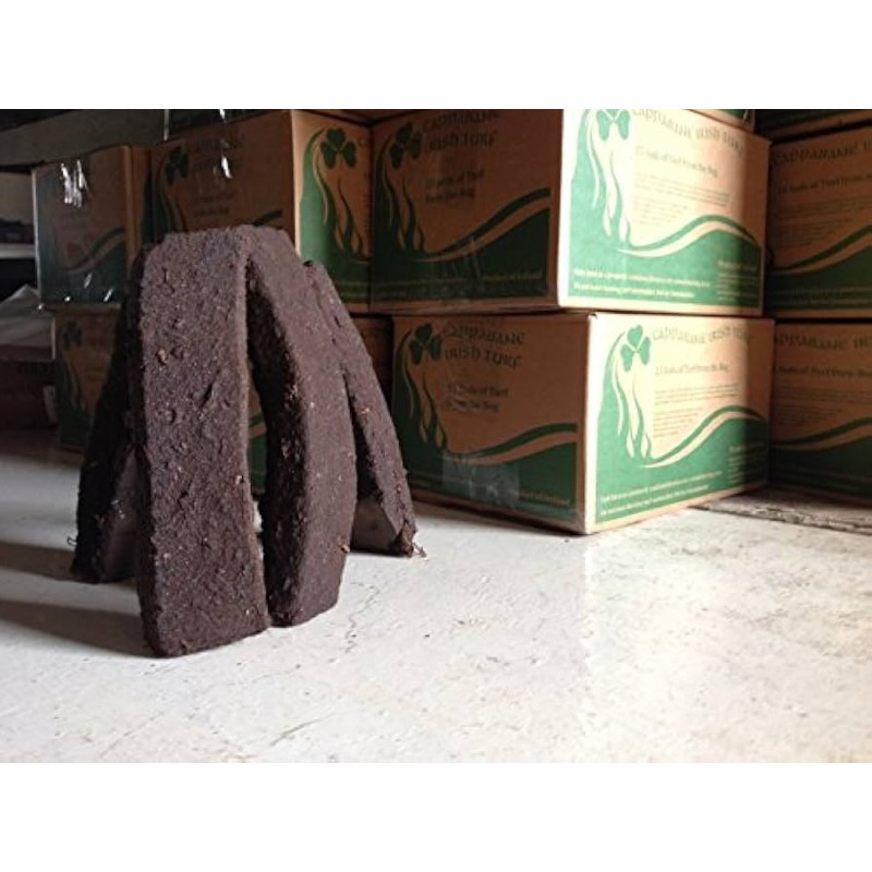 Cappabane Irish Turf Peat Fire Logs (14–16 Sods)