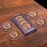 Guinness Harp Round Cork Coasters