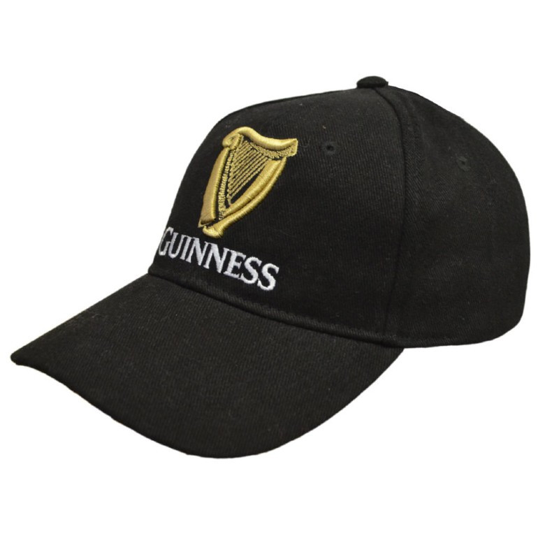 GUINNESS Black Signature Emblem Baseball Cap