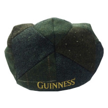 Guinness Tweed Check Patch Flat Cap | Official Irish Flat Cap