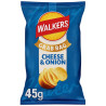 Walkers Cheese & Onion Crisps 45g Grab Bag