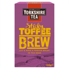 Yorkshire Tea Sticky Toffee Brew - 40 Teabags 112g