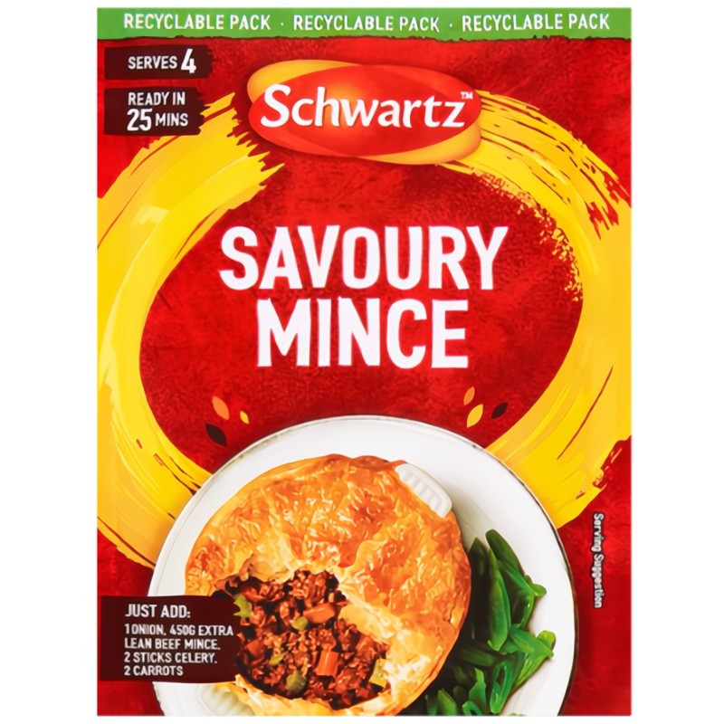 Schwartz Savoury Mince Recipe Mix 35g
