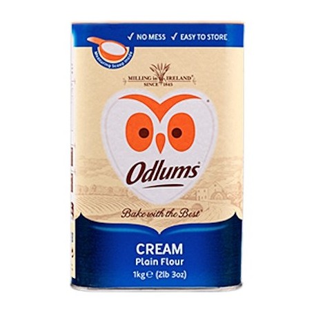Odlums Cream Plain Flour - 2Kg